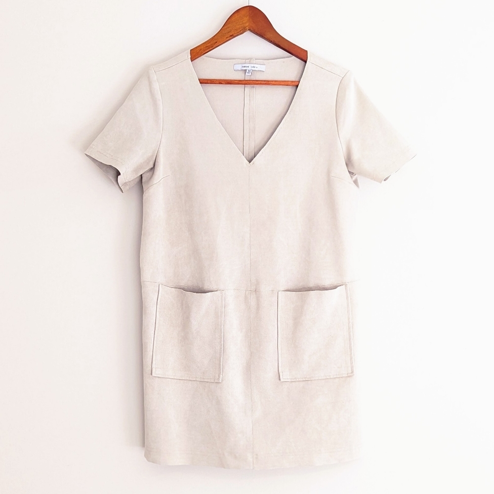 Micro Suede Tunic Dress